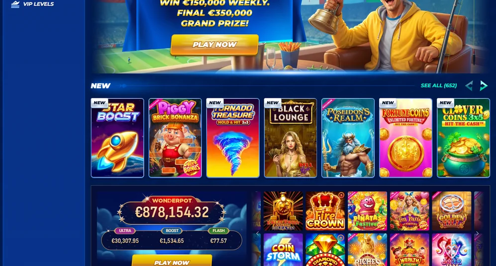 Παίξε δημοφιλή παιχνίδια Bass Bet